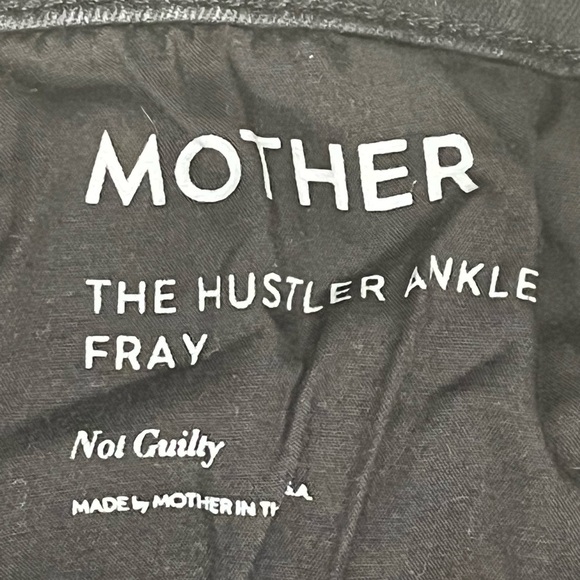 MOTHER The Hustler Ankle Fray Jeans in Not Guilty Size 29 - Picture 9 of 13